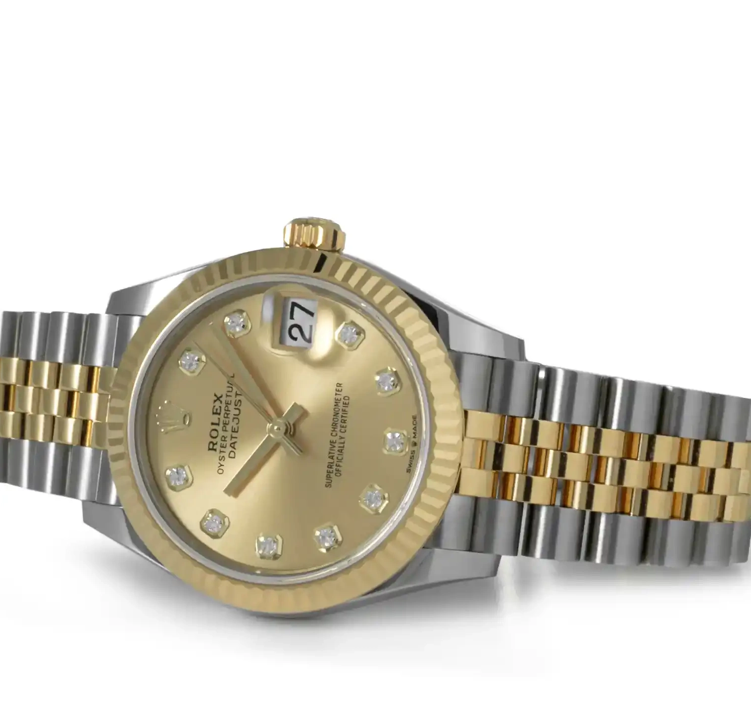 Prestigious Jewelers Gold Datejust Steel 278273 Stainless Rolex & 0523